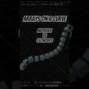 Quick Blender Tip How To Array Objects On A Curve Modifiers Vs Geo Nodes B3d