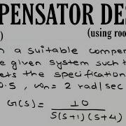 Designing A LEAD COMPENSATOR Using Root Locus Control System Problem 2 Engineering