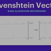 Rasa Algorithm Whiteboard Levenshtein Vectors