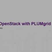 Ubuntu OpenStack With PLUMgrid ONS Deployment Demo