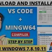 Download Install VS Code With C Compiler Mingw Install C Programming