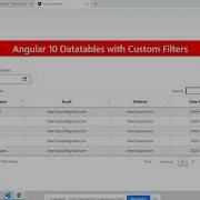 Angular Datatables With Datepicker Custom Filter