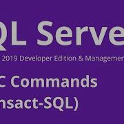 SQL Server DBCC Commands SQL Server Database Console Commands