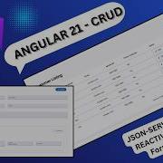 Build CRUD In Angular 21 Using Reactive Forms FormArray JSON Server