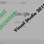 HOW To Create WebBrowser In Visual Studio 2010