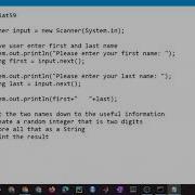 Intro To Java Video 6 Working With Strings And Random Numbers