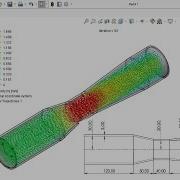 SolidWorks Tutorial For Beginners Venturimeter Simulation Flow Simulation