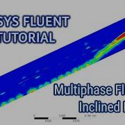 Учебное пособие по ANSYS Fluent Многофазный поток в наклонной трубе Двухфазный поток в наклон