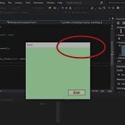 How To Make Exit Button In Visual Studio Windows Form Hide Cancel Minimize Maximize Button