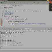 Prog Exercise Horizontal Bar Chart From Sequence Java
