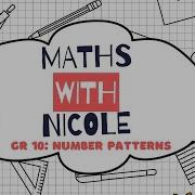 Grade 10 Linear Number Patterns