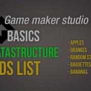 Game Maker Studio 2 Basics Ds List