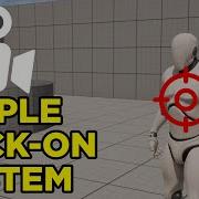 Simple Camera Lockon System For Unreal Engine