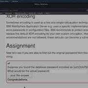 Crypto Basics XOR Encoding