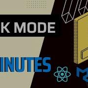 Dark Mode Toggle With Material UI React Tutorial