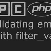 PHP Beginners Tutorial 55 Validating Email With Filter Var