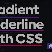 Multi Line Underline Text Gradient Animation CSS Tip Of The Day Shorts