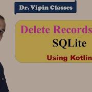 Delete Data From Android Sqlite Kotlin Android