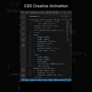 CSS Creative Animation HTML CSS Shorts Css Animation