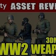 Unity Asset Reviews WW2 Weapons Pack
