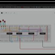 Finite State Machine FSM Simulation Using Thinkercad
