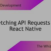 Fetching API Requests In React Native