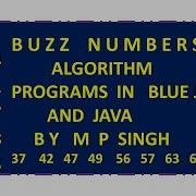 Buzz Numbers Programs In BlueJ Java Lesson 14