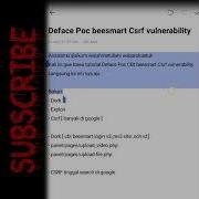 Tutorial Deface Poc Beesmart Csrf Vulnerability Easy Mirror Ok
