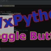 WxPython GUI Programming Toggle Button 7