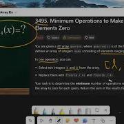 C C Py3 Log4 Prefix Sum Bits解Leetcode難題3495 Minimum Operations To Make Array Elements Zero