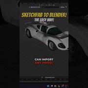 Sketchfab To Blender EASIEST Way