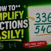 Math Hack Simplifying Fractions Math Mathtricks Fractions