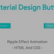 How To Custom Button Material Design Button Ripple Effect Animation HTML CSS Codser Run