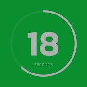 45 Second Countdown Timer With Animated Circle 4K Green Screen 100 FREE