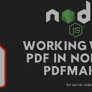 Working With PDF In Nodejs Pdfmake