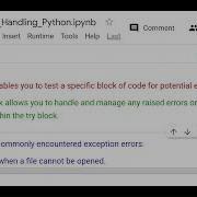 Lecture 24 Exception Handling In Python Hindi