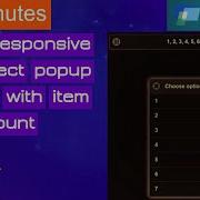 Coding Animated Multiselect Popup Options With Item Count In Jquery Mobile Multiselect Options