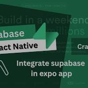 Supabase Tutorial 5 Integrating Supabase In React Native