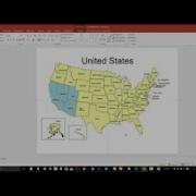 Editable PowerPoint Map Change Colors Of Objects