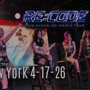 4K Kpop EVERGLOW 에버글로우 World Tour RE CODE At The Brooklyn Monarch Brooklyn NY USA