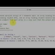 Visual Basic Parallel Arrays Assignment