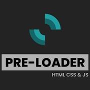 Dark Theme Awesome Animated Preloader Web Page CSS Loader Using HTML CSS JQuery