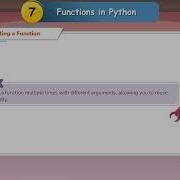 Digital Pathways Class 8 Chapter 7 Function In Python