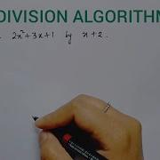 Division Of Polynomials Division Algorithm For Polynomials NCERT CBSE Class 9 Mathematics