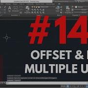 Offset Command In AutoCAD 2020 Offset Offset In AutoCAD AutoCAD In Hindi AutoCAD Class 14