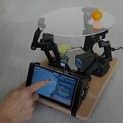 The Ball Follows The Finger Without Dropping Off MirrorBallBot