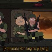 GATE Heli Scene But With Fortunate Son