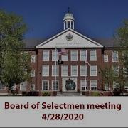 Hingham Board Of Selectmen 04 28 2020