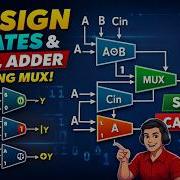 Design Logic Gates Using Multiplexer Full Adder Using 2 1 MUX Digital Design Interview Trick