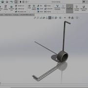 Проектирование пружины кручения с использованием SolidWorks